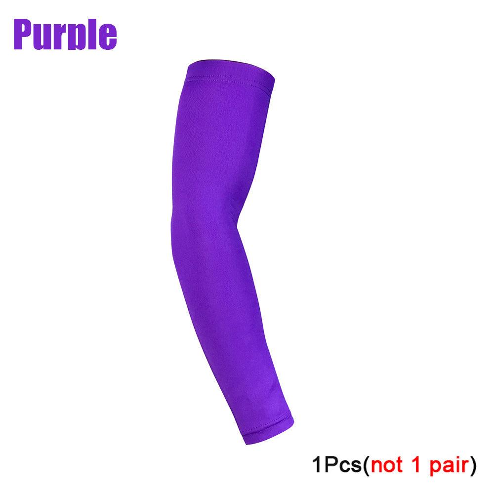 Cooling Arm Sleeves For Men Women Outdoor UV Protection Sports Sleeves For Basketball Football Volleyball Cycling UV Protection Cooling Arm Sleeves Sunblock Long Sun Sleeves Hands Arm Covers Long Sleeve For Outdoor Activity