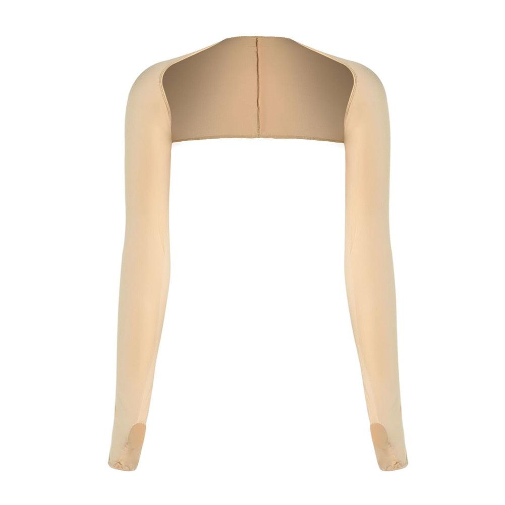 New Women Long Arm Cover Golf Shawl Sleeves Sun Protection Cooling Shawl Arm Sleeve For Female Sleeves Summer UV Protection Clothing For Outdoor Arm Sleeve For Workout And Sport